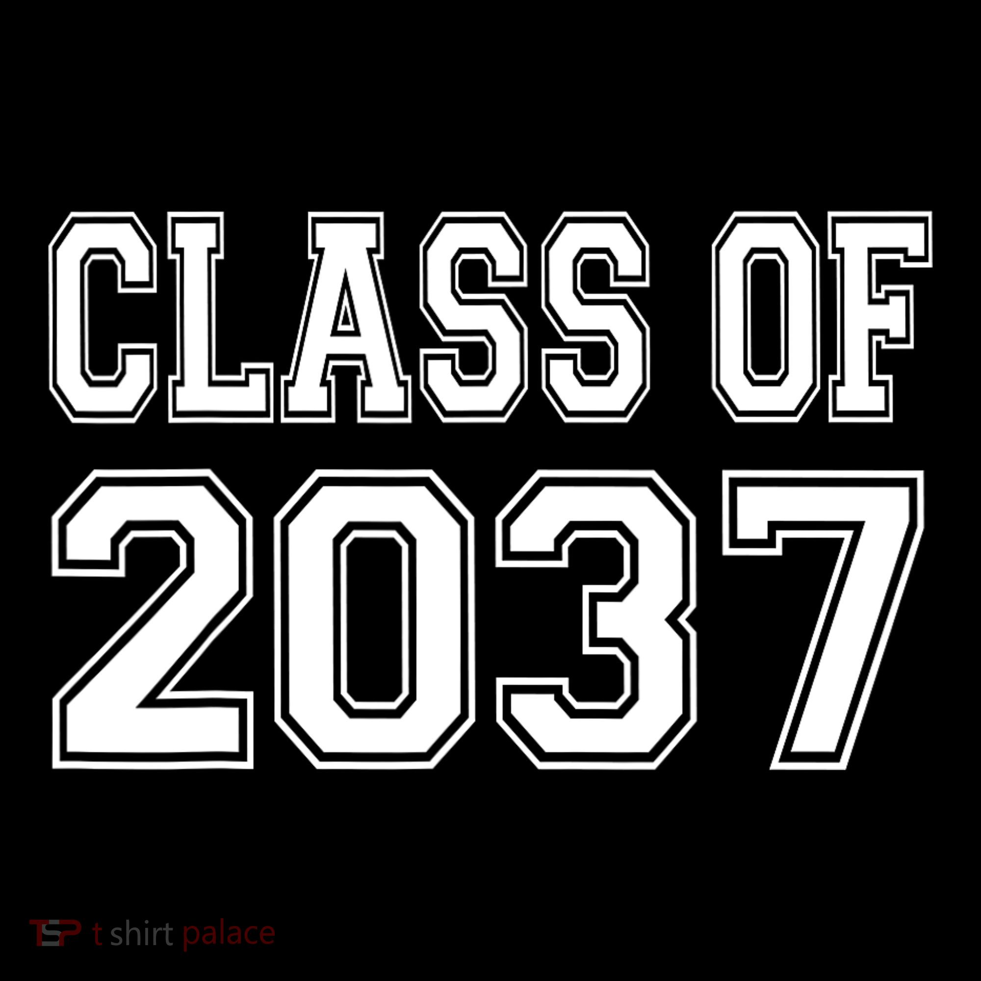 Class Of 2037 Grow With Me Women's Hoodie