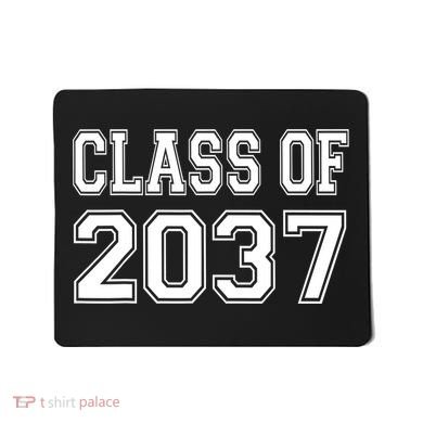 Class Of 2037 Grow With Me Mousepad