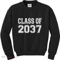 Class Of 2037 Grow With Me Kids Sweatshirt thumb 0