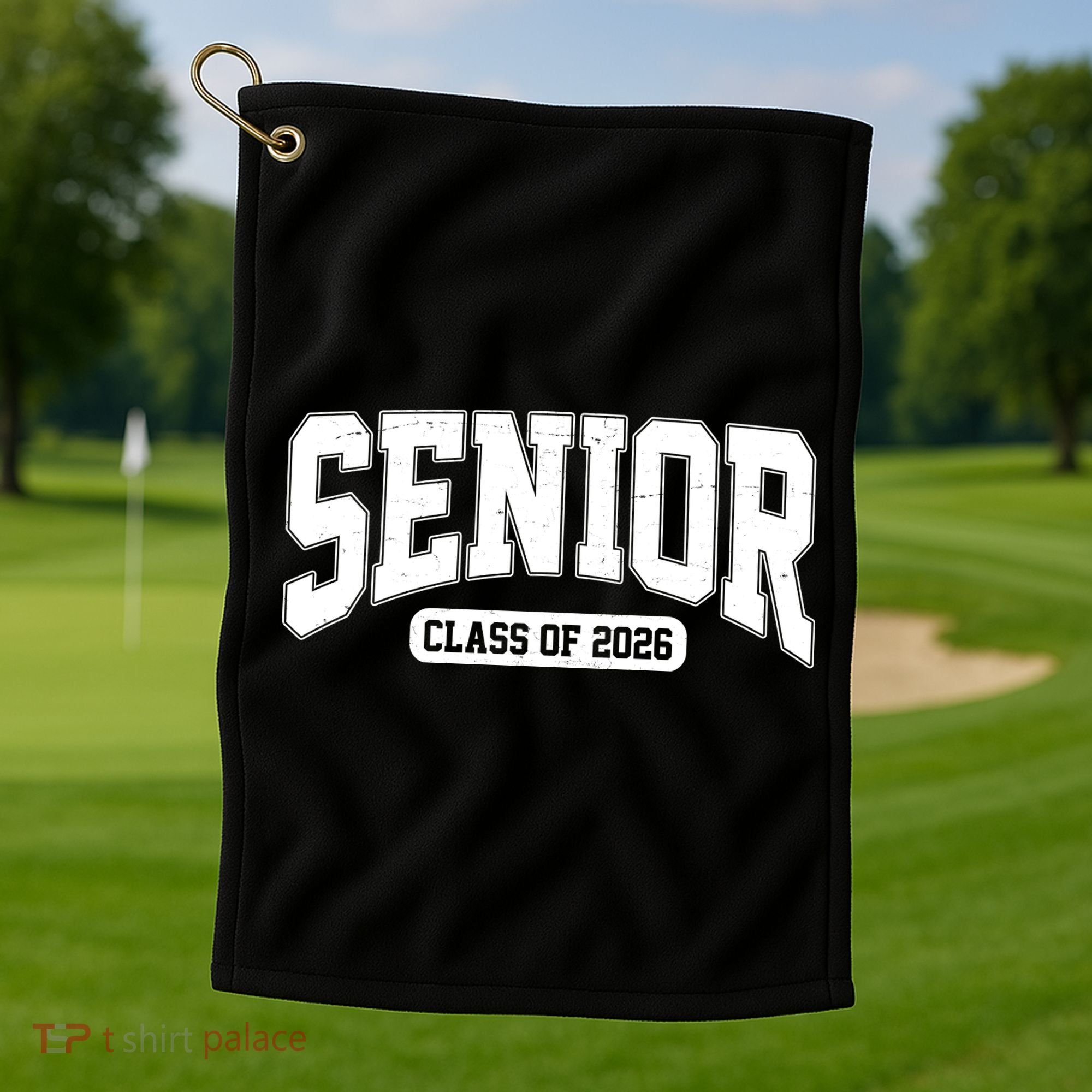 Class Of 2026 Seniors Graduation Senior 26 Golf Towel