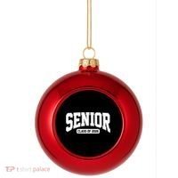Class Of 2026 Seniors Graduation Senior 26 Plastic Christmas Ball Ornament thumb 0
