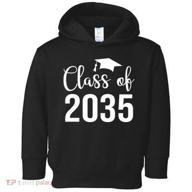 Class Of 2035 Graduation Toddler Hoodie