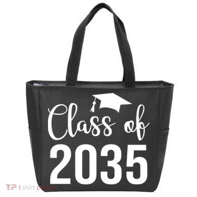 Class Of 2035 Graduation Tote Bag
