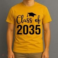 Class Of 2035 Graduation T-Shirt thumb 3