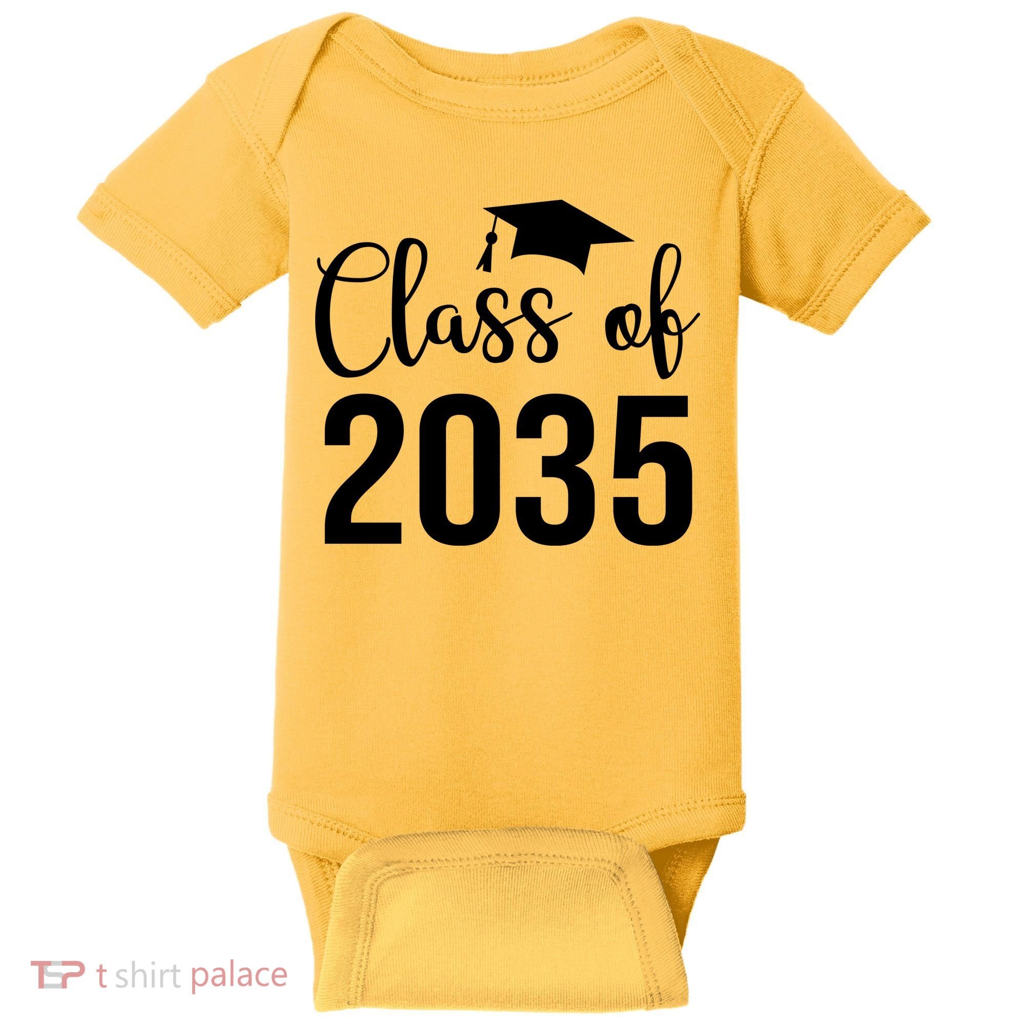Class Of 2035 Graduation Baby Bodysuit