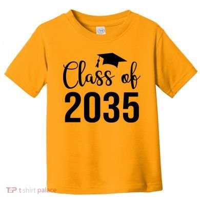 Class Of 2035 Graduation Toddler T-Shirt