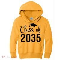 Class Of 2035 Graduation Kids Hoodie thumb 0