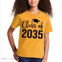 Class Of 2035 Graduation Kids T-Shirt thumb 2