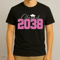 Class Of 2038 Grow With Me Kindergarten T-Shirt thumb 3
