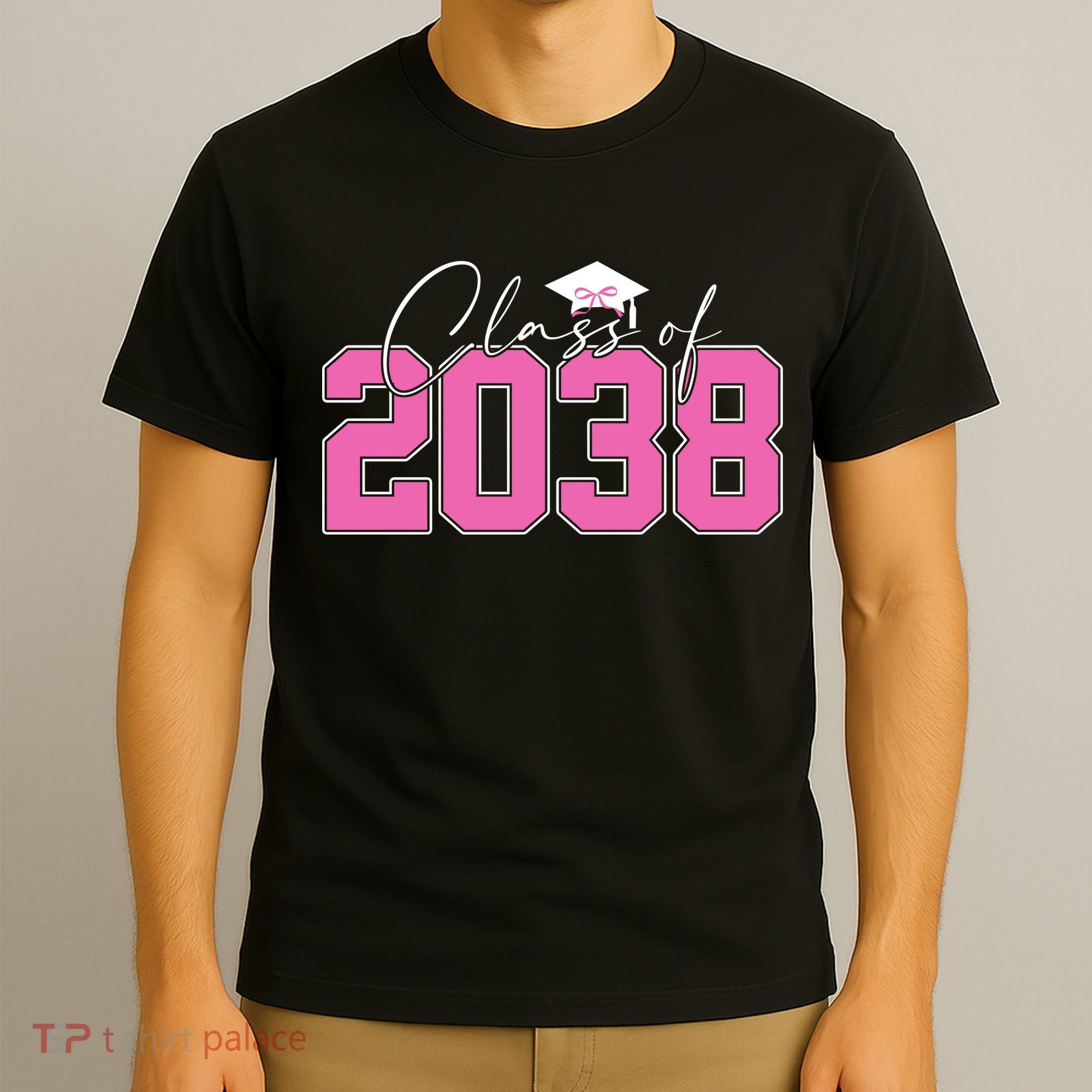 Class Of 2038 Grow With Me Kindergarten T-Shirt