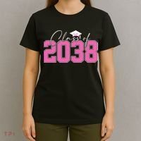 Class Of 2038 Grow With Me Kindergarten T-Shirt thumb 4