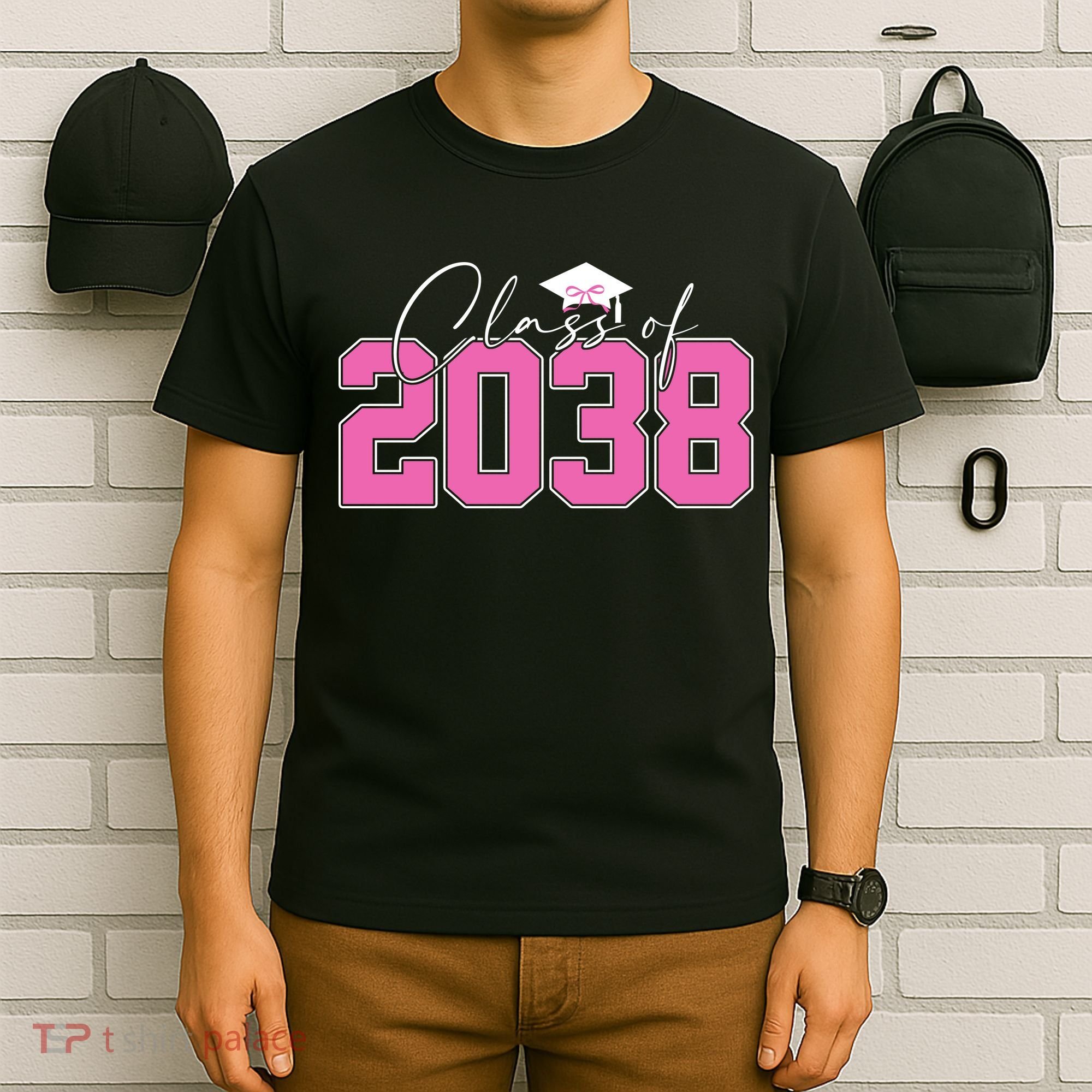 Class Of 2038 Grow With Me Kindergarten T-Shirt