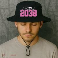 Class Of 2038 Grow With Me Kindergarten Bucket Hat thumb 2