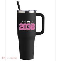 Class Of 2038 Grow With Me Kindergarten 40oz Vacuum Insulated Stainless Steel Travel Tumbler thumb 0