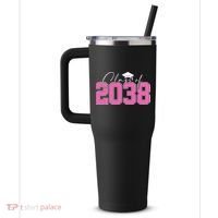 Class Of 2038 Grow With Me Kindergarten 40oz Vacuum Insulated Stainless Steel Travel Tumbler thumb 2