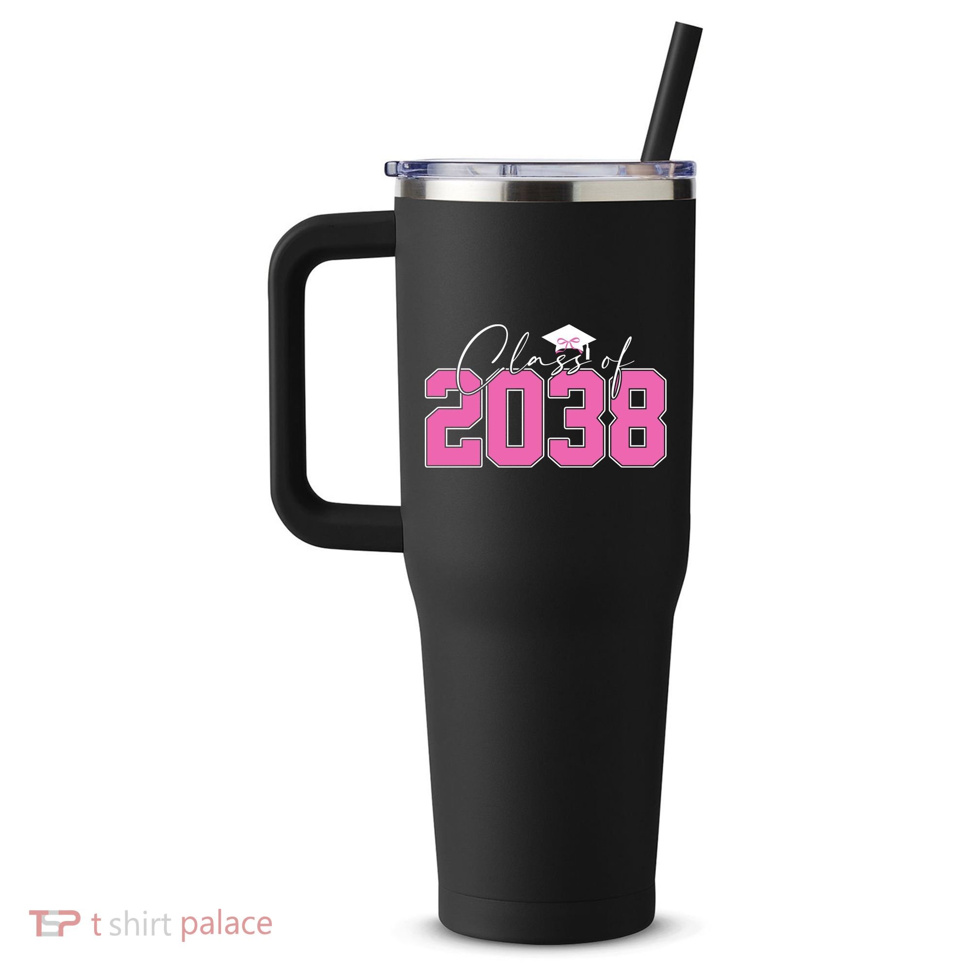 Class Of 2038 Grow With Me Kindergarten 40oz Vacuum Insulated Stainless Steel Travel Tumbler