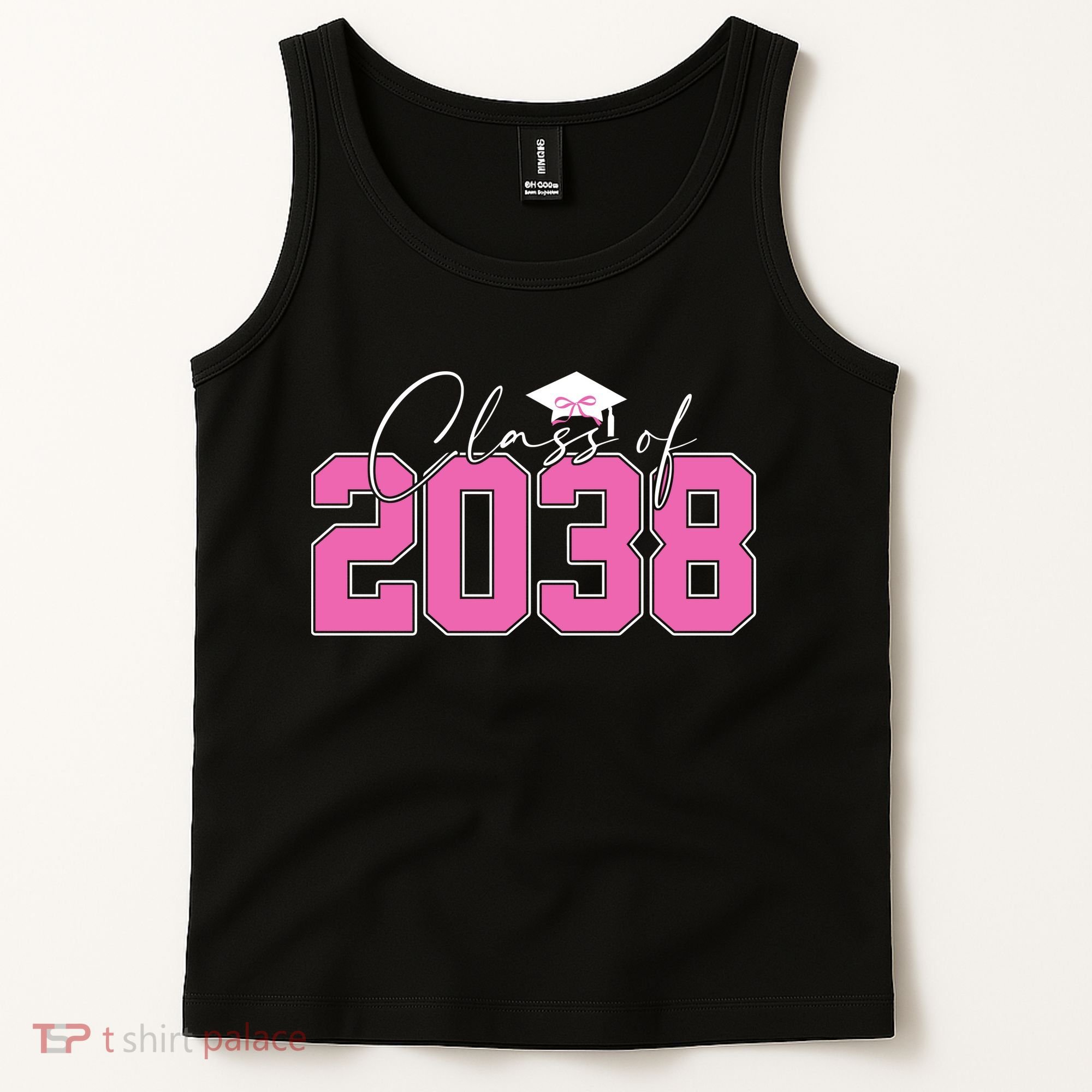 Class Of 2038 Grow With Me Kindergarten Tank Top