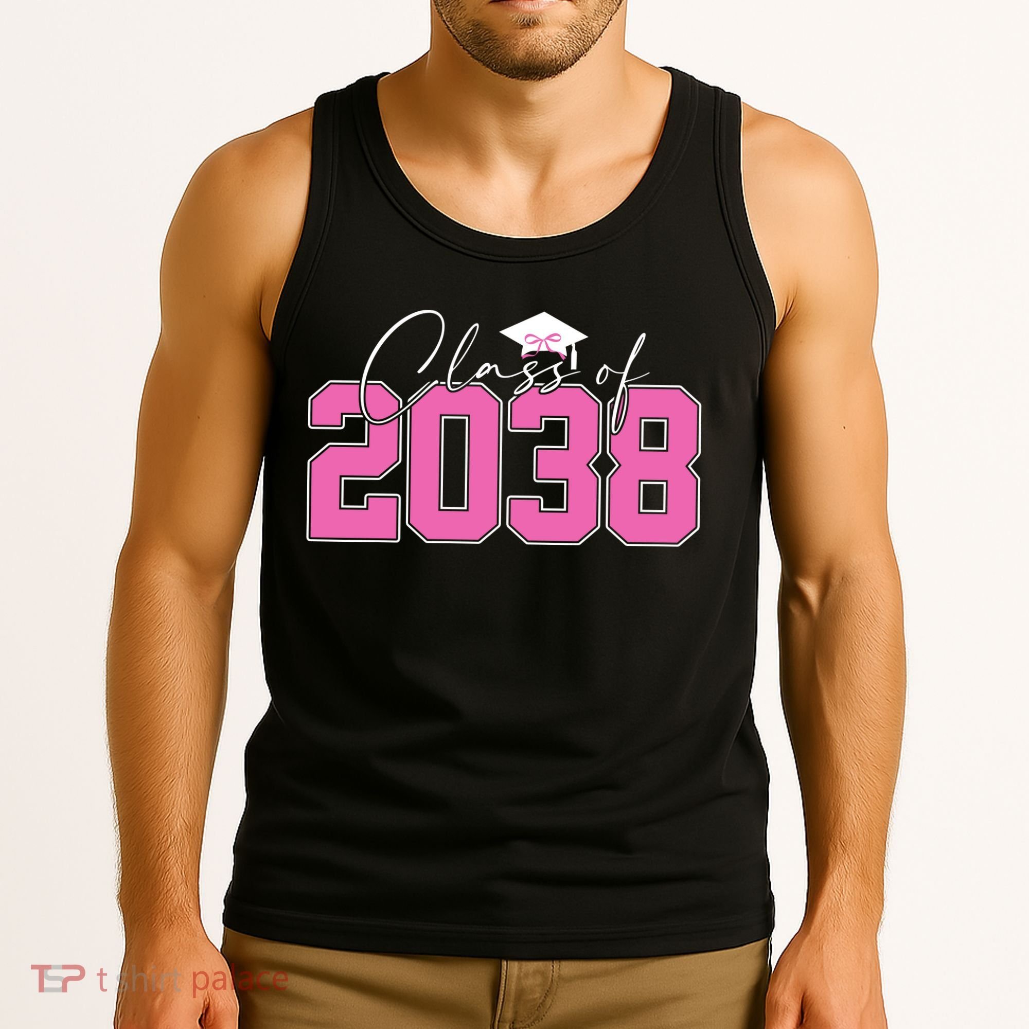 Class Of 2038 Grow With Me Kindergarten Tank Top