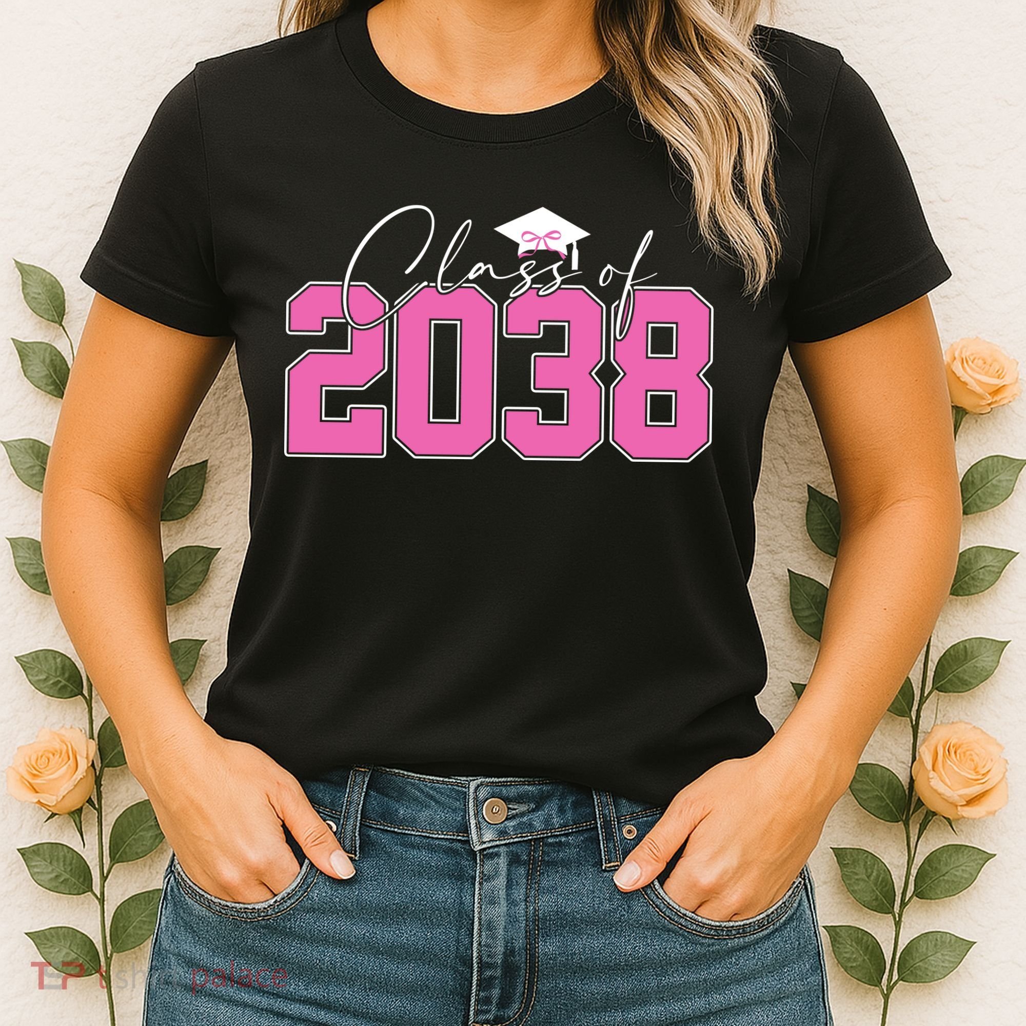 Class Of 2038 Grow With Me Kindergarten Women's T-Shirt