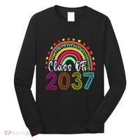 Class Of 2037 Kindergarten Prek Grow With Me Graduation Long Sleeve Shirt thumb 0