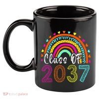 Class Of 2037 Kindergarten Prek Grow With Me Graduation 11oz C Handle Ceramic Mug thumb 2