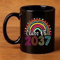 Class Of 2037 Kindergarten Prek Grow With Me Graduation 11oz C Handle Ceramic Mug thumb 4