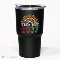 Class Of 2037 Kindergarten Prek Grow With Me Graduation Tumbler thumb 0