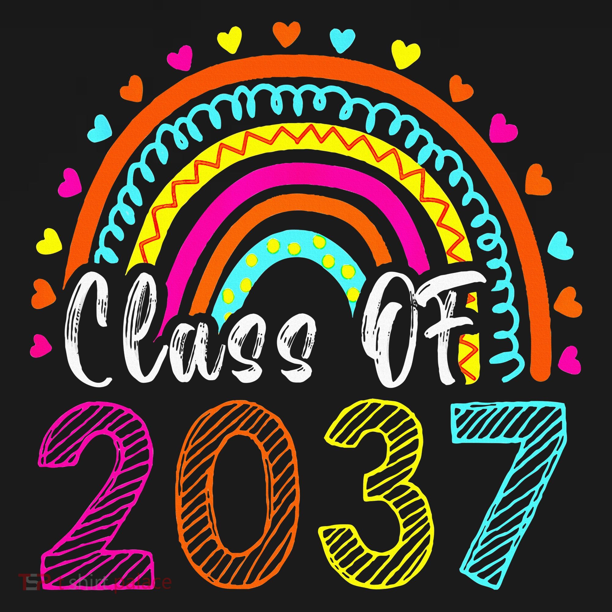 Class Of 2037 Kindergarten Prek Grow With Me Graduation Women's Tank Top