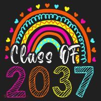 Class Of 2037 Kindergarten Prek Grow With Me Graduation Hat thumb 2