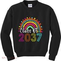 Class Of 2037 Kindergarten Prek Grow With Me Graduation Kids Sweatshirt thumb 0