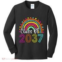 Class Of 2037 Kindergarten Prek Grow With Me Graduation Kids Long Sleeve Shirt thumb 0