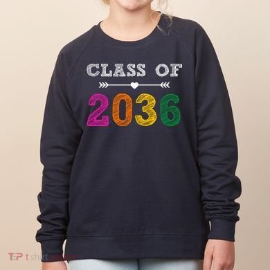Class Of 2036 Colorful Graduation Gift Women's Sweatshirt