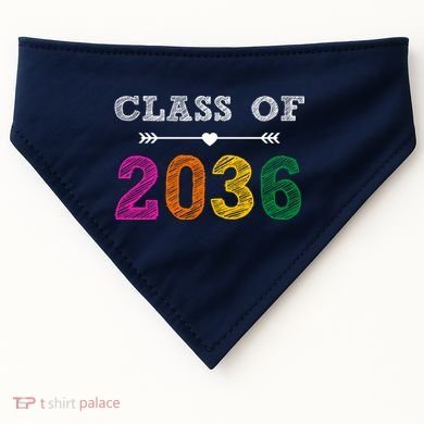 Class Of 2036 Colorful Graduation Gift USA-Made Doggie Bandana