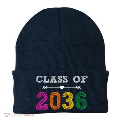 Class Of 2036 Colorful Graduation Gift Beanie
