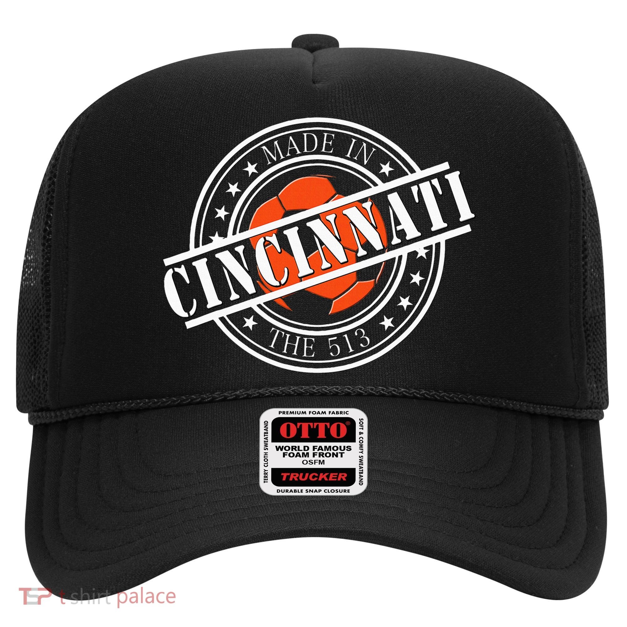 Cincinnati Ohio 513 Soccer Squad Hat