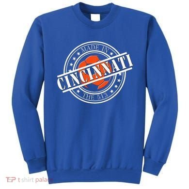 Cincinnati Ohio 513 Soccer Squad Sweatshirt
