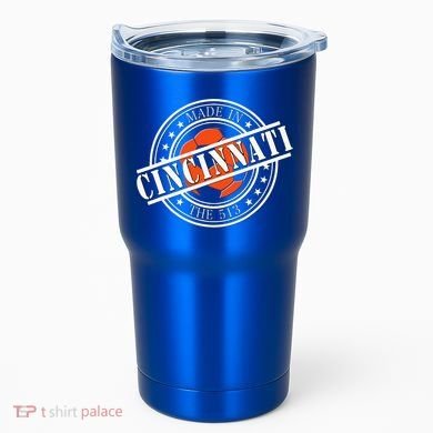 Cincinnati Ohio 513 Soccer Squad Tumbler
