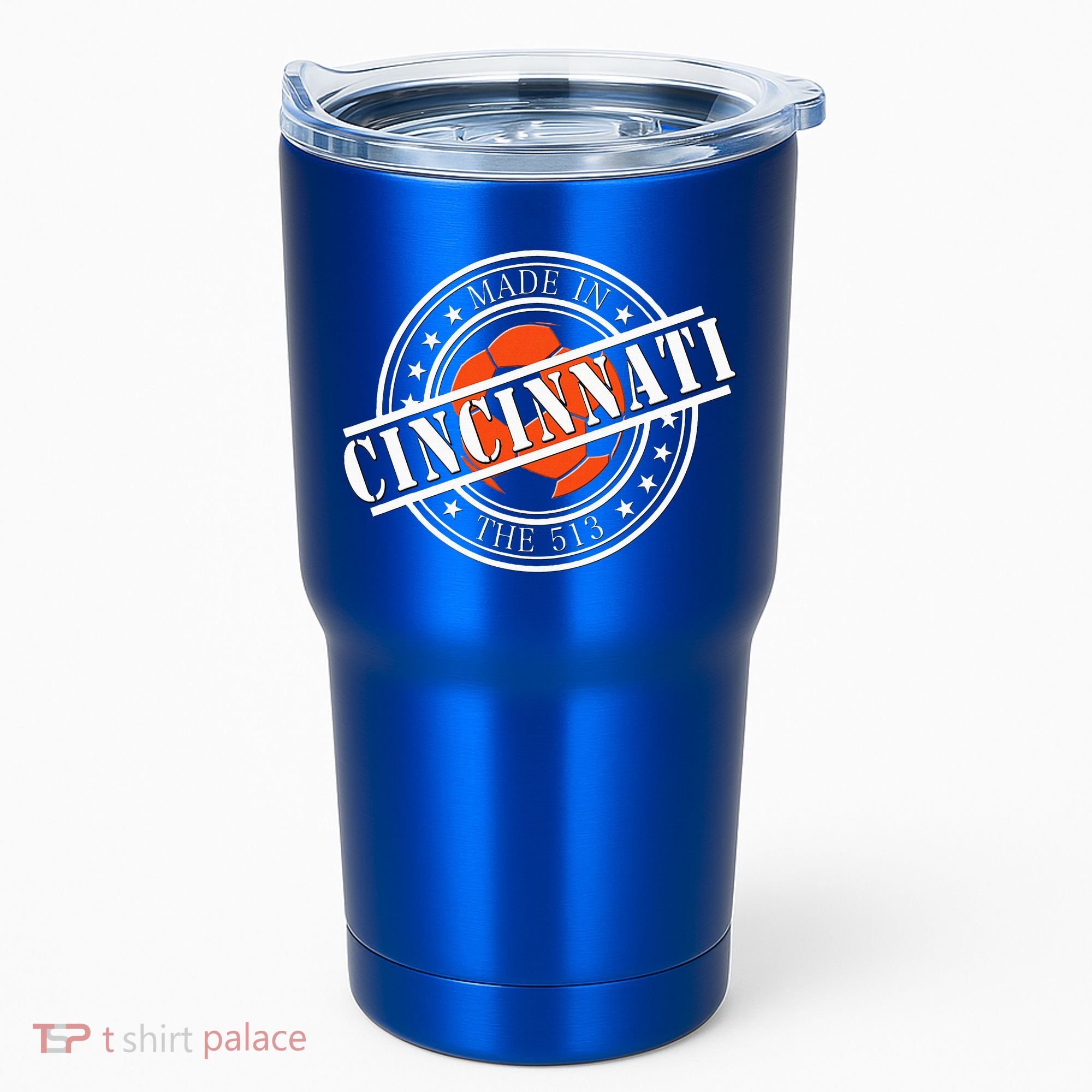 Cincinnati Ohio 513 Soccer Squad Tumbler