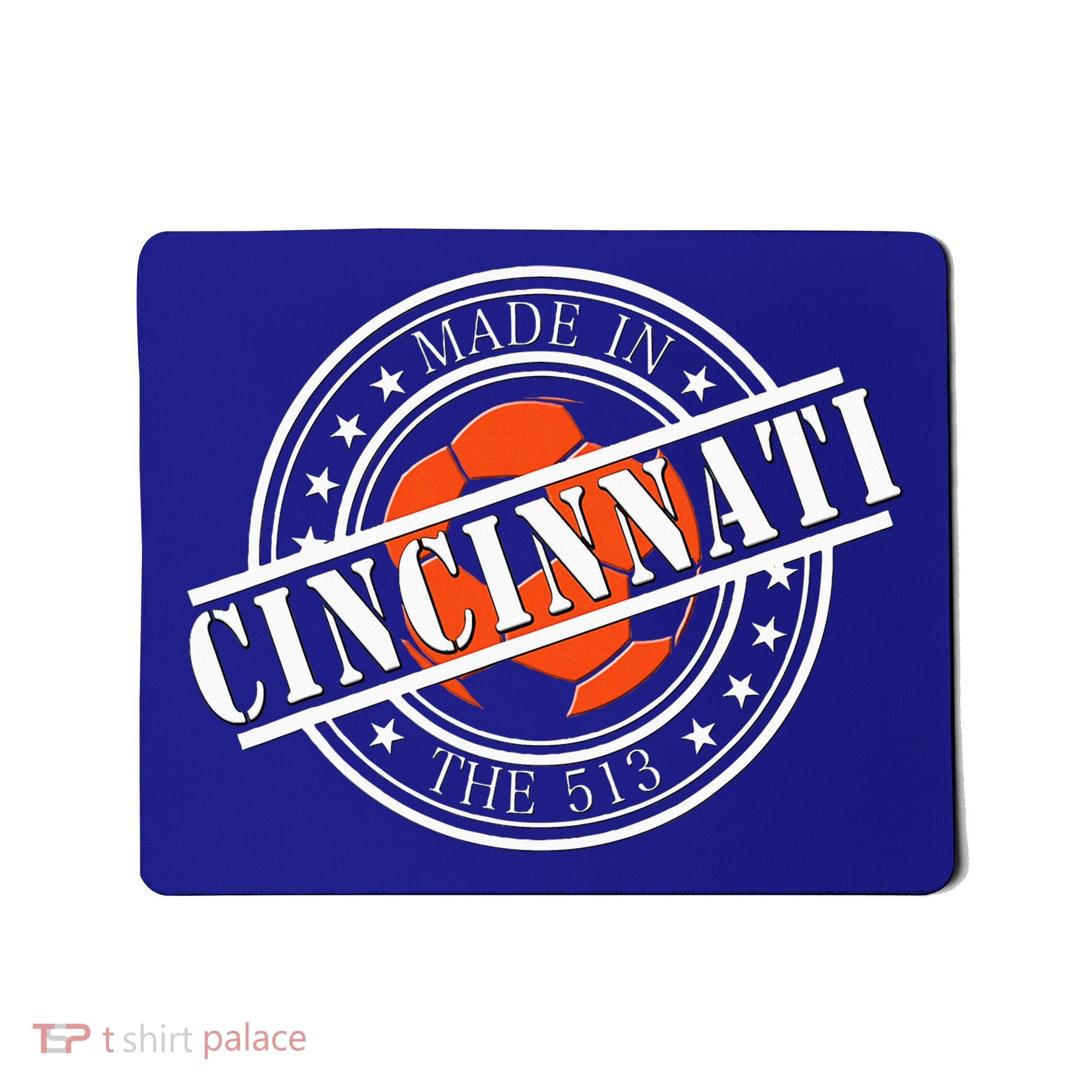Cincinnati Ohio 513 Soccer Squad Mousepad