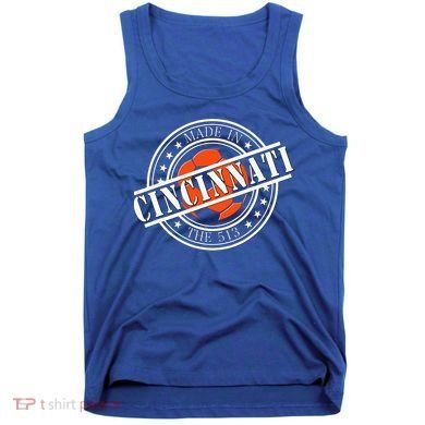 Cincinnati Ohio 513 Soccer Squad Tank Top