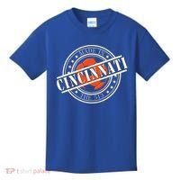 Cincinnati Ohio 513 Soccer Squad Kids T-Shirt thumb 0