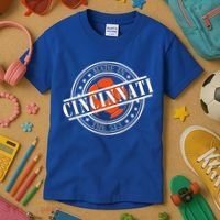 Cincinnati Ohio 513 Soccer Squad Kids T-Shirt thumb 3
