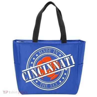 Cincinnati Ohio 513 Soccer Squad Tote Bag