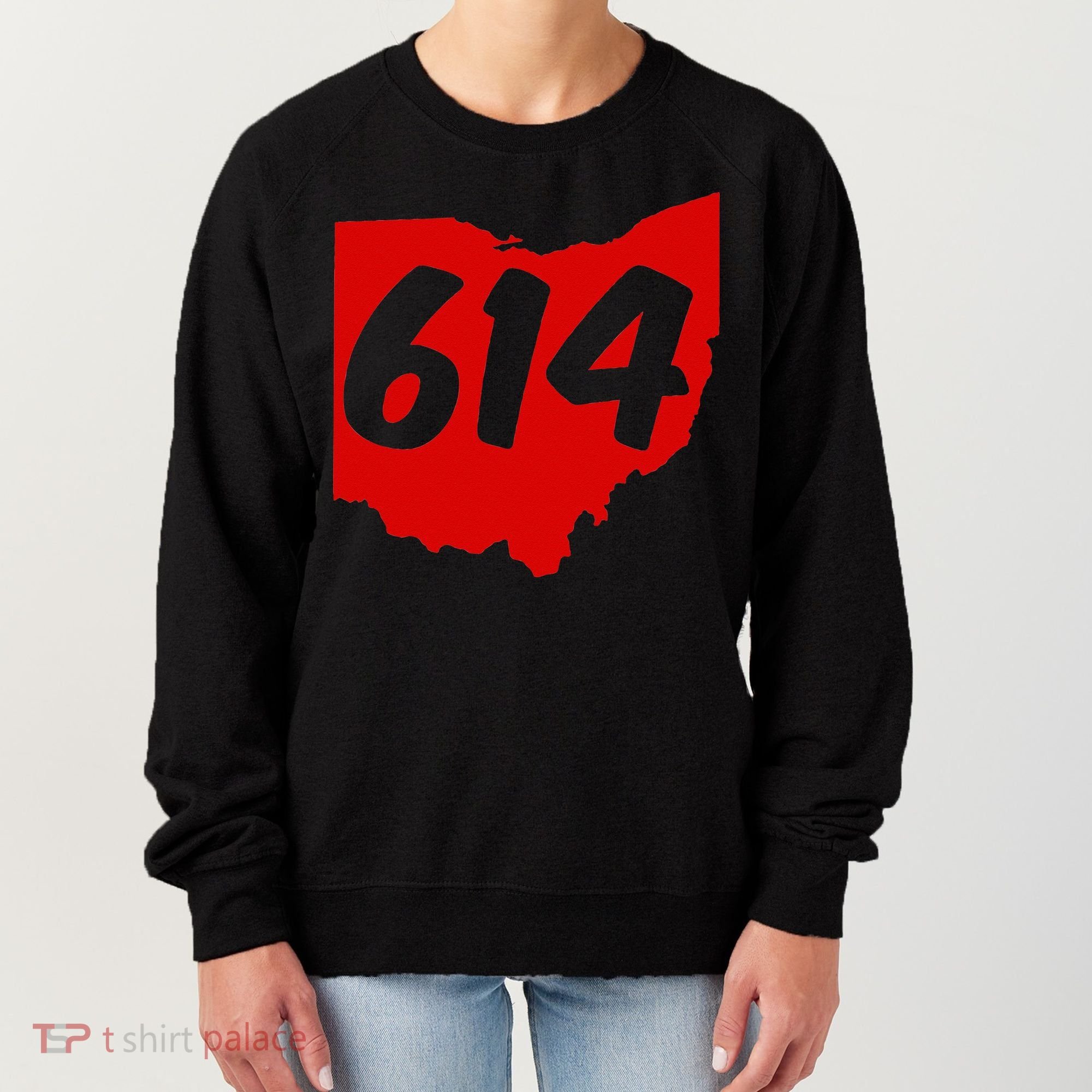 Columbus Ohio 614 Area Code 614 Women's Sweatshirt