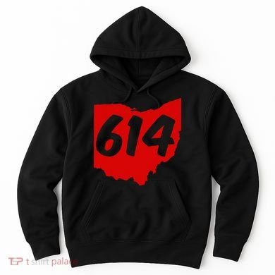 Columbus Ohio 614 Area Code 614 Hoodie