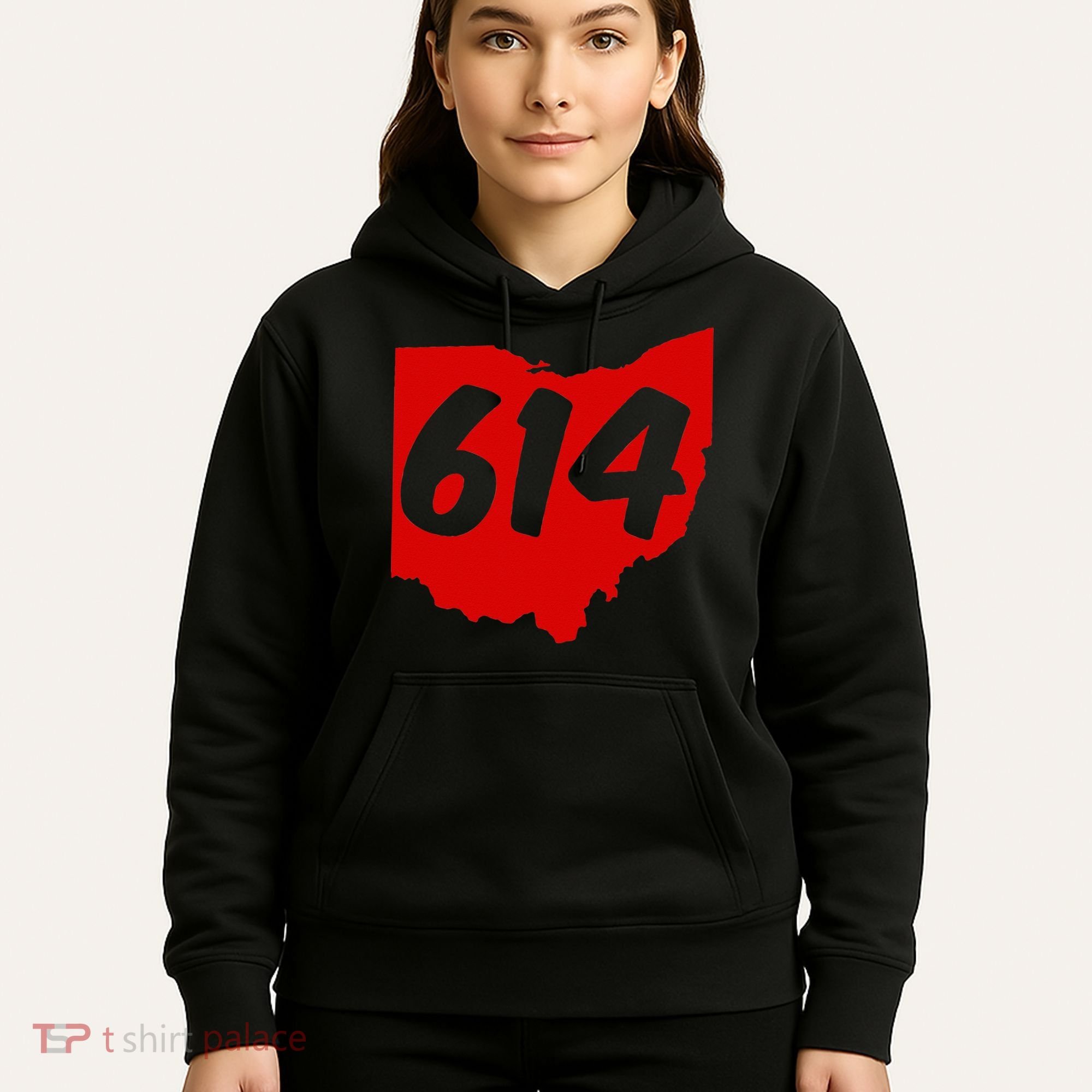 Columbus Ohio 614 Area Code 614 Hoodie