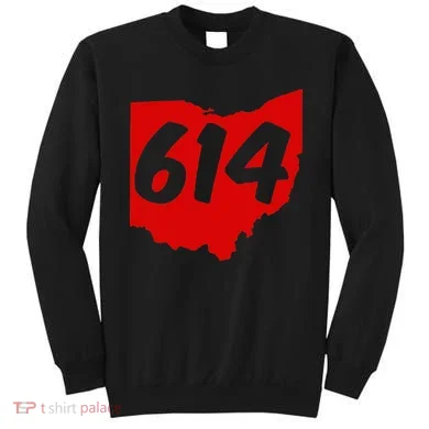 Columbus Ohio 614 Area Code 614 Sweatshirt