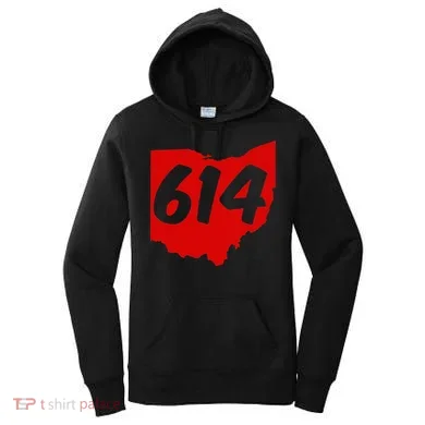Columbus Ohio 614 Area Code 614 Women's Hoodie