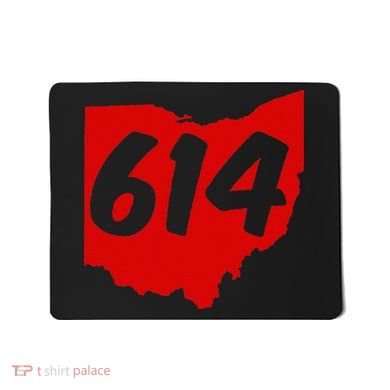 Columbus Ohio 614 Area Code 614 Mousepad