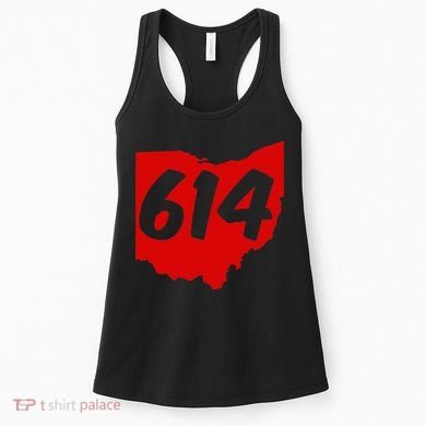 Columbus Ohio 614 Area Code 614 Women's Tank Top